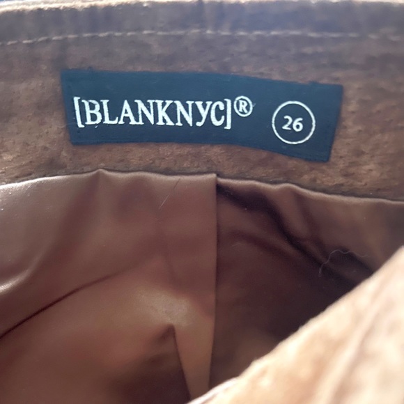 BlankNYC NWT suede skirt size 26 - Picture 3 of 4